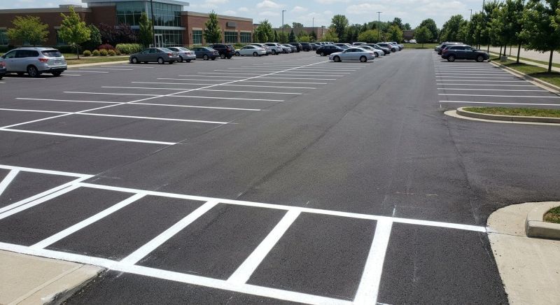 Parking Garage Striping in Canton, GA