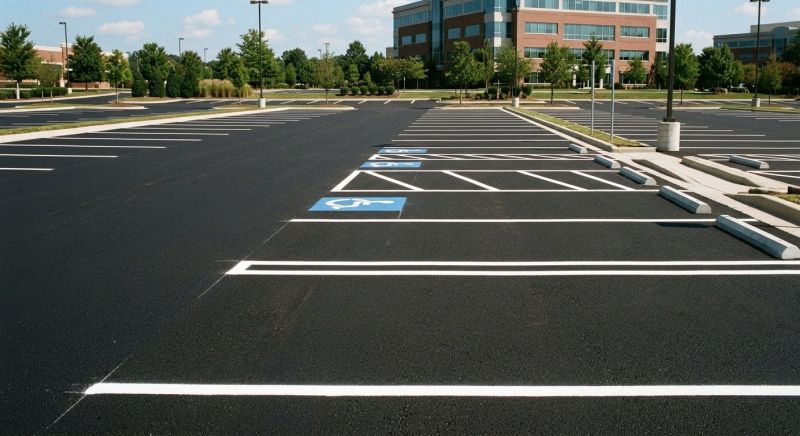 Asphalt Marking in Gwinnett County, GA