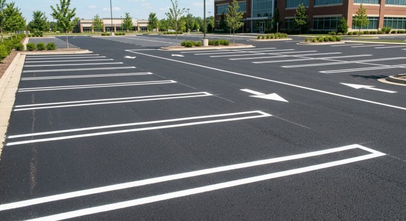 Asphalt Painting in Palm Springs, CA