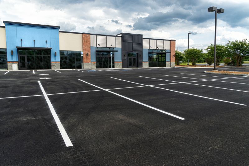 Concrete Parking Lot Striping in Palm Springs, CA