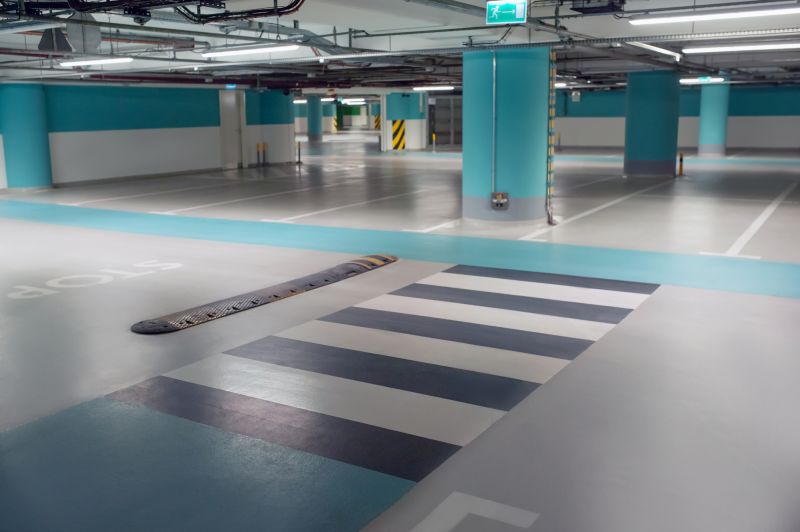 Concrete Parking Lot Striping in Katy, TX