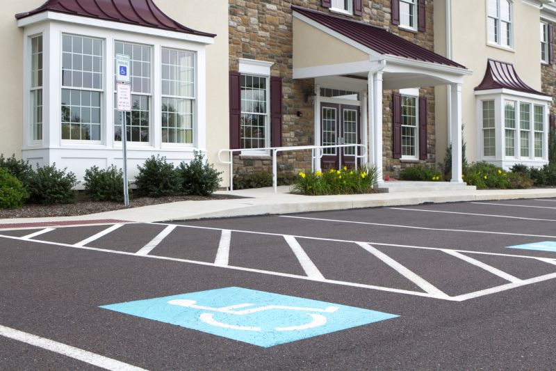 Disability Parking Marking in Katy, TX