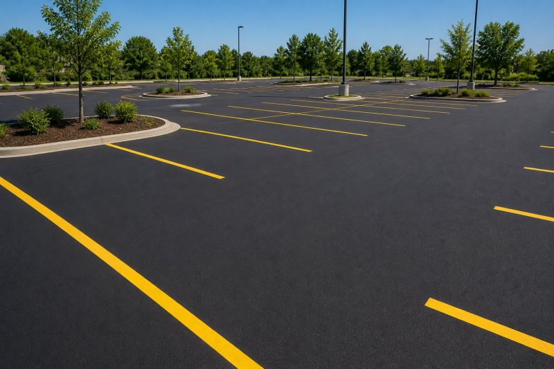 Parking Lot Painting in Houston, TX