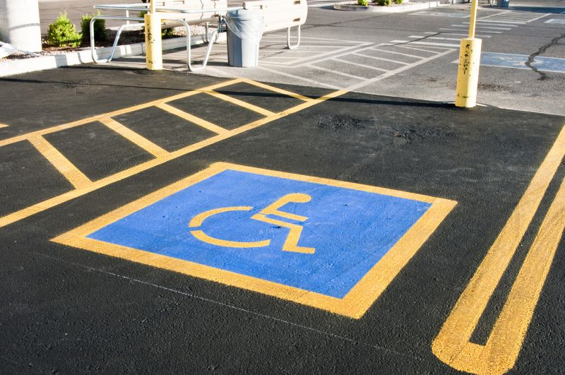 Parking Space Marking in Acworth, GA